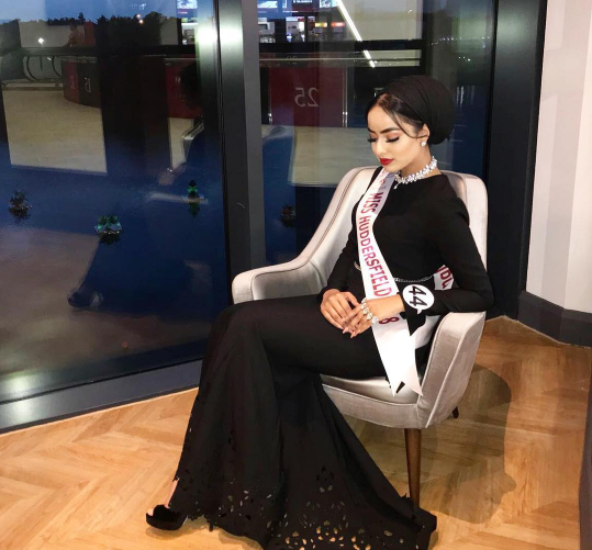 Sara Iftekhar, first Miss England finalist to wear hijab Sara Iftekhar, first Miss England finalist to wear hijab 1